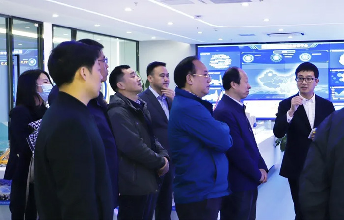 江苏省发改委副主任林康调研买球站欧洲杯足球压球网发展情况-3.jpg